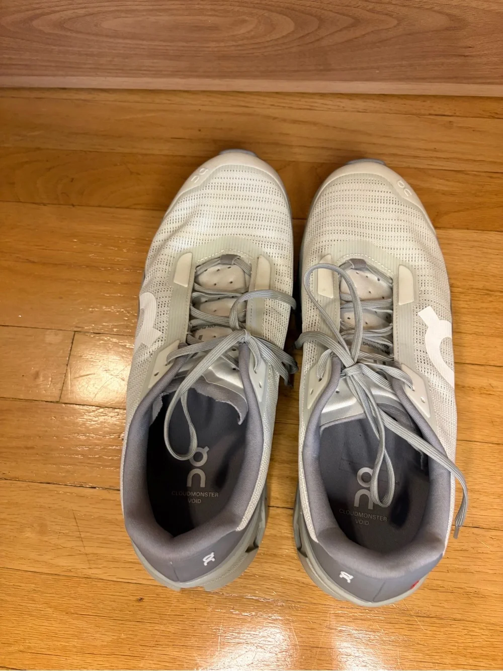 On Running Men's Cloudmonster Void Sneakers in Iceberg / Tin -Size 10